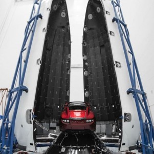 Elon Musk Shows Tesla Roadster Destined For Space