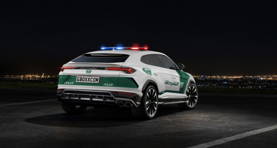 Lamborghini Urus Is Police car Dubai