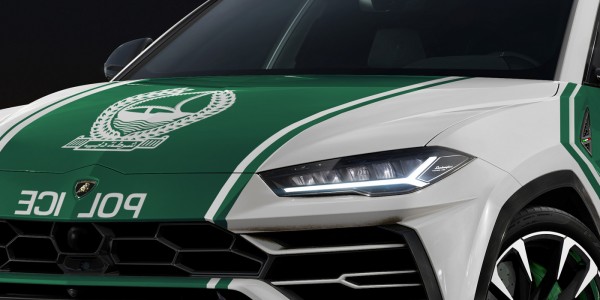 Lamborghini Urus Is Police car Dubai