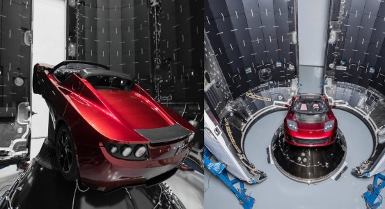 Elon Musk Shows Tesla Roadster Destined For Space