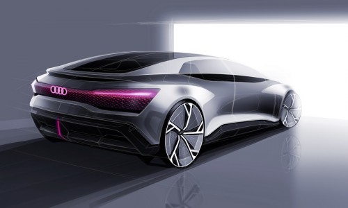 Teased Audi E-Tron GT