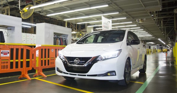 เพิ่มโรงงงานผลิต Nissan Leaf