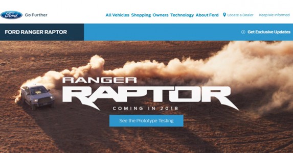 Ford Ranger Raptor 2018