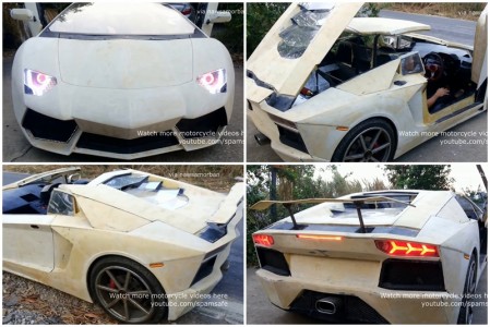 lamborghini-aventador-roadster ฝีมือคนไทย