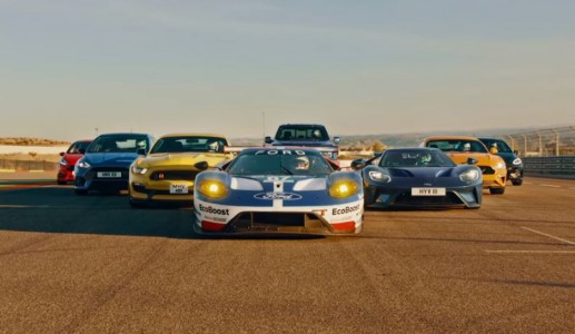 Ford Performance Models Battle On Track