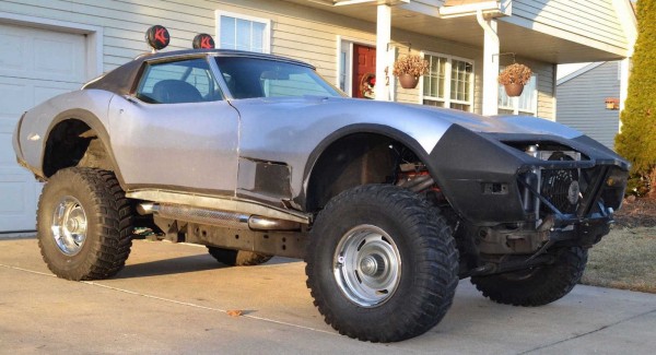 Chevrolet Corvette Look Like Monster Truck