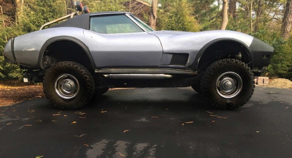 Chevrolet Corvette Look Like Monster Truck