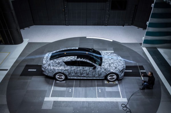 Mercedes-AMG GT4 2019 Shows Curves In Wind Tunnel