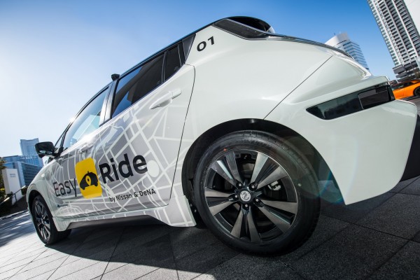 Nissan and DeNA to start Easy Ride robo-vehicle mobility service