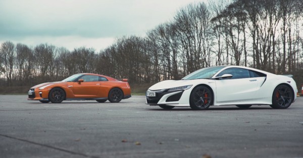 Nissan GT-R ปะทะ Honda NSX (4)