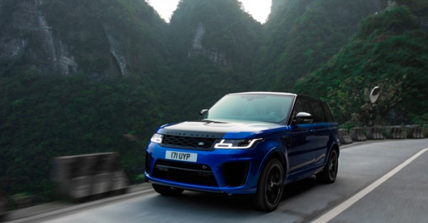 Range Rover Sport SVR เขาเทียนเหมินซาน