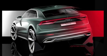 Audi Q8 Sketch