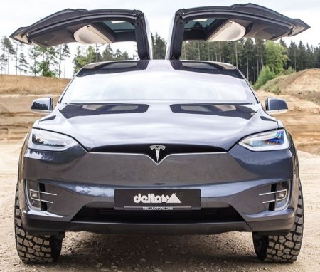 Tesla Model X Off-Road