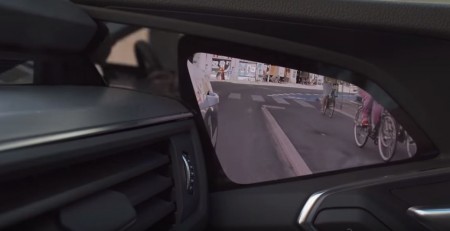 Virtual Mirror On Audi E-Tron