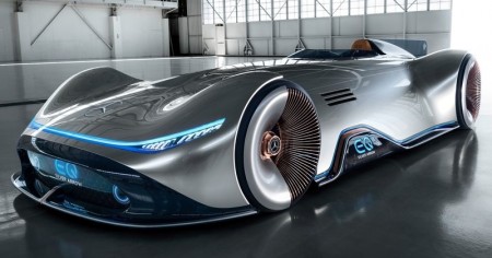 Mercedes-Benz Vision EQ Silver Arrow