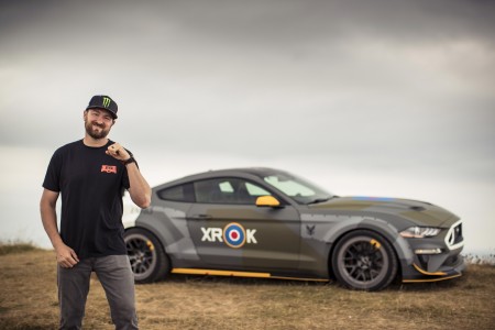 Ford, Vaughn Gittin Jr. Race to the Clouds at Goodwood with Eagl