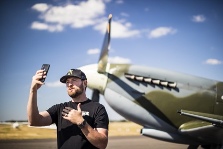 Ford, Vaughn Gittin Jr. Race to the Clouds at Goodwood with Eagl