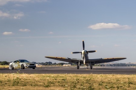 Ford, Vaughn Gittin Jr. Race to the Clouds at Goodwood with Eagl