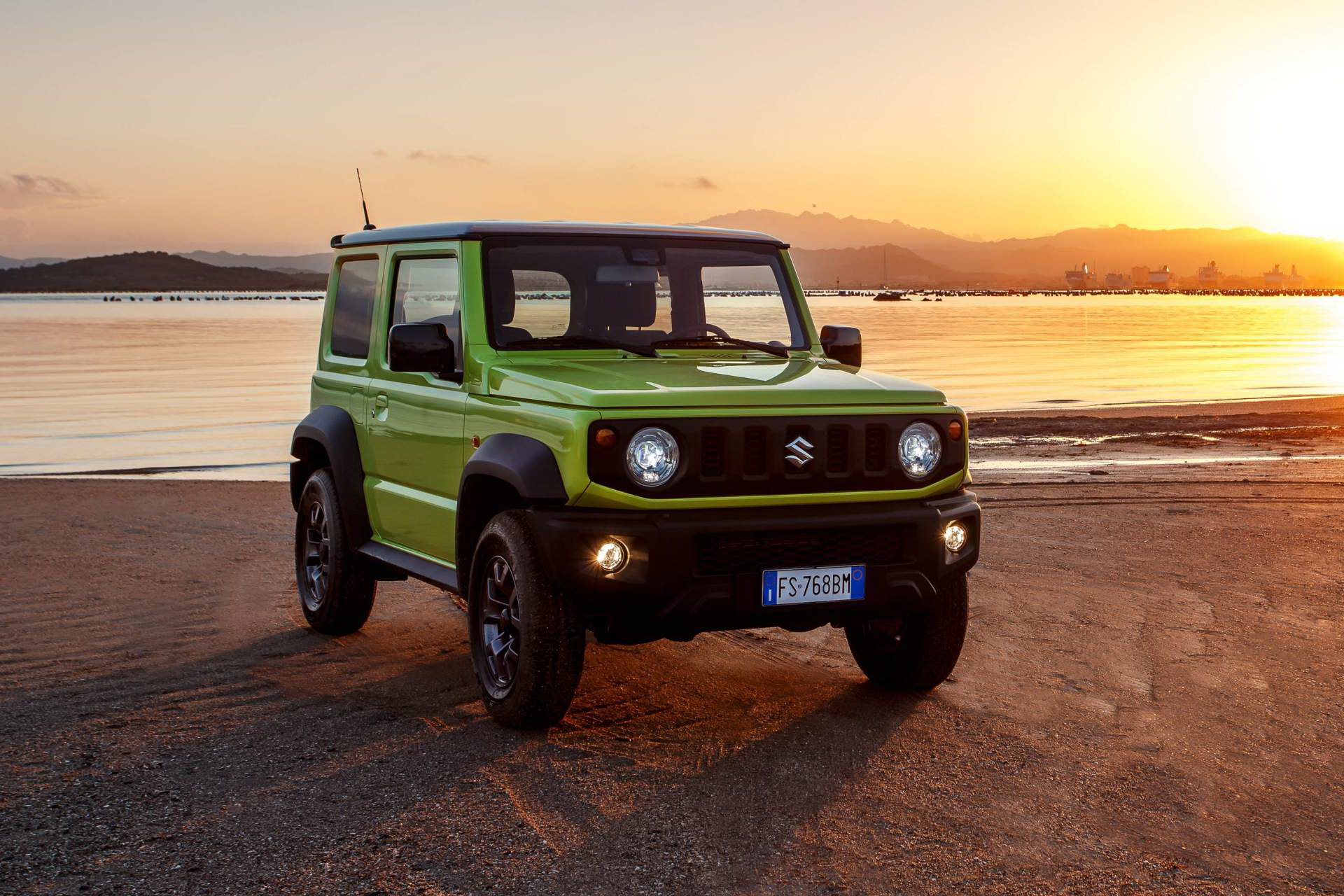 Suzuki jimny с прицепом