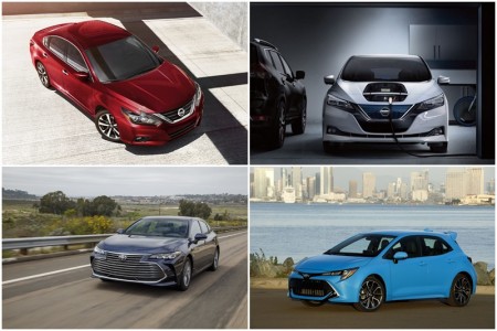 Altima, Leaf, Avalon และ Corolla Hatchback