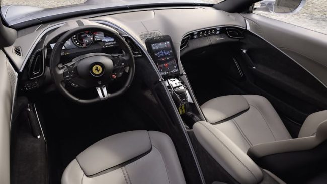 ภายใน ferrari roma