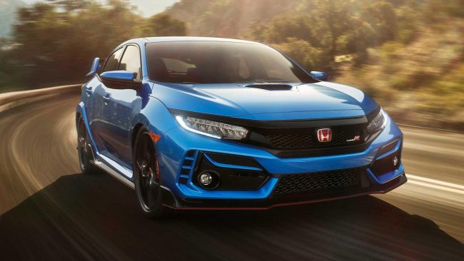 Honda Civic Type R 2020 พร้อมสีพิเศษ Boost Blue