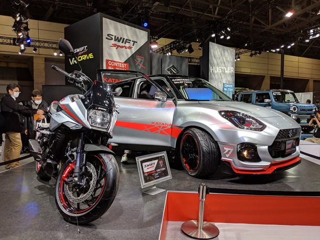 Suzuki Swift Sport Katana เวอร์ชั่นที่ 2 ออกมาแล้ว ได้แรงบันดาลใจมาจากรถมอเตอร์ไซค์ในตำนานอย่าง Suzuki Katana