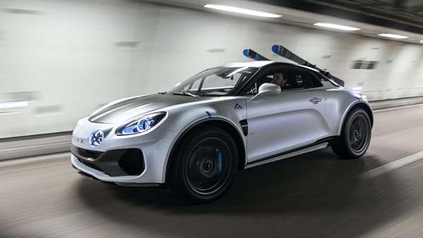 Alpine A110 SportsX Concept แบรนด์รถสปอร์ตสัญชาติฝรั่งเศส