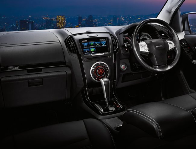 ภายใน ISUZU MU-X THE ONYX