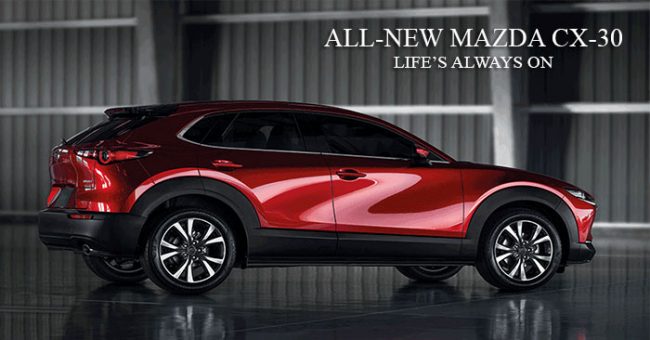 ราคาอย่างเป็นทางการ All NEW Mazda CX-30