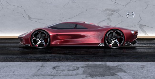 ภาพออกแบบ Mazda RX-10 Vision