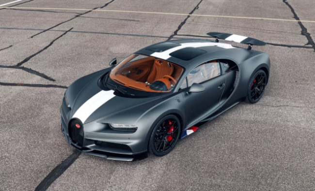 รถไฮเปอร์คาร์รุ่นพิเศษ Bugatti Chiron Sport Les Legendes Du Ciel