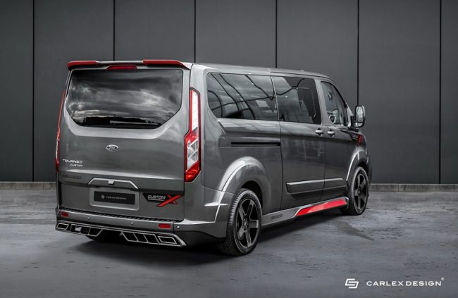 บั้นท้าย Ford Transit รถตู้แต่งซิ่งจาก Carlex Design