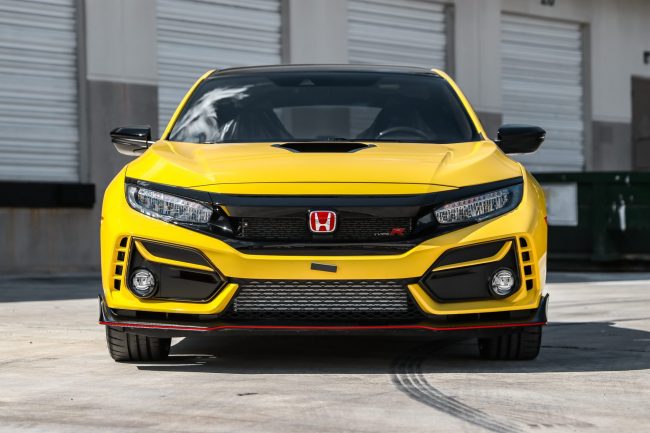 ด้านหน้า Honda Civic Type R Limited Edition 2021