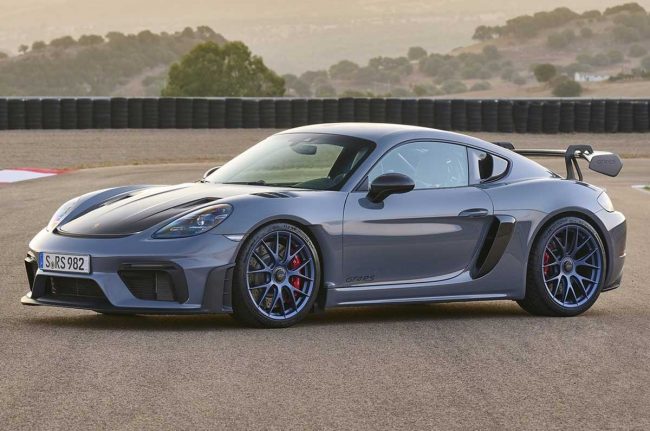 ราคาและการจัดจำหน่าย Porsche 718 Cayman GT4 RS